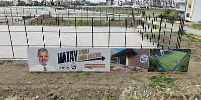 HBB’DEN ARSUZ’A YENİ HALI SAHA