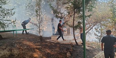 HBB’DEN ORMAN YANGININA ANINDA MÜDAHALE