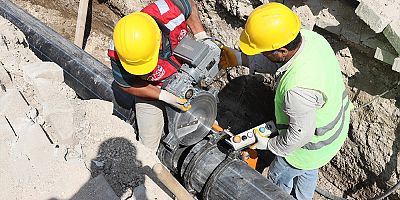 HBB SAMANDAĞ’DA DEV İÇME SUYU ŞEBEKESİ YATIRIMINI SÜRDÜRÜYOR