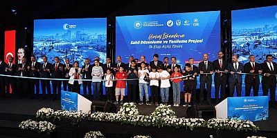 İSKENDERUN SAHİL PROJESİNİN İLK ETABINI BAKAN KURUM AÇTI