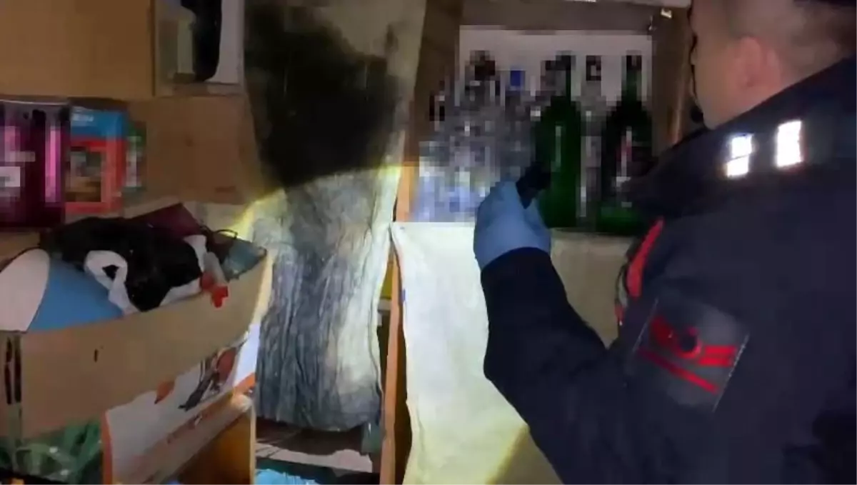 Tekirdağ'da Kaçak İçki ve Uyuşturucu Operasyonu: Üç Gözaltı