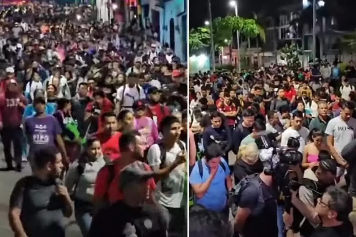 Trump'ın yemin töreni öncesi Meksika'dan binlerce göçmen daha yollara düştü