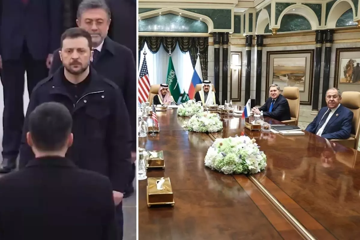 Türkiye'ye ayak basan Zelenski'nin ilk durağı Anıtkabir oldu