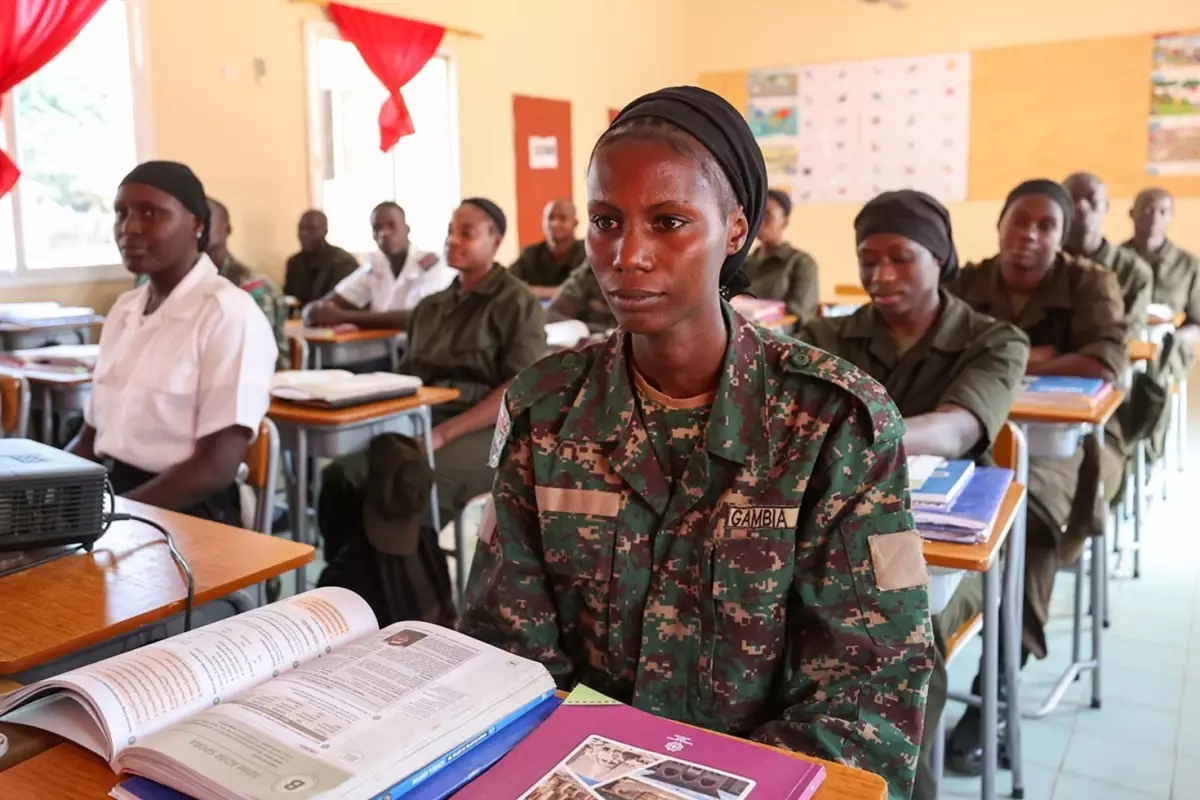 Yüzde 95'i Müslüman ülkede askerler Türkçe öğreniyor